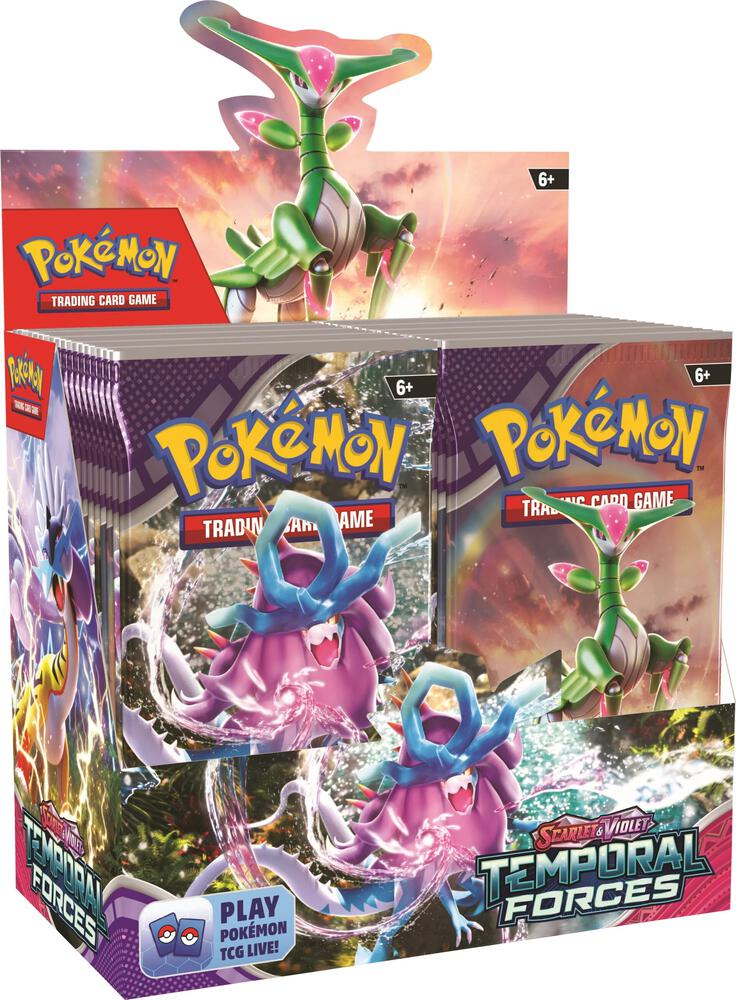 Pokemon TCG Temporal Forces Temporal Forces Booster Box sealed box