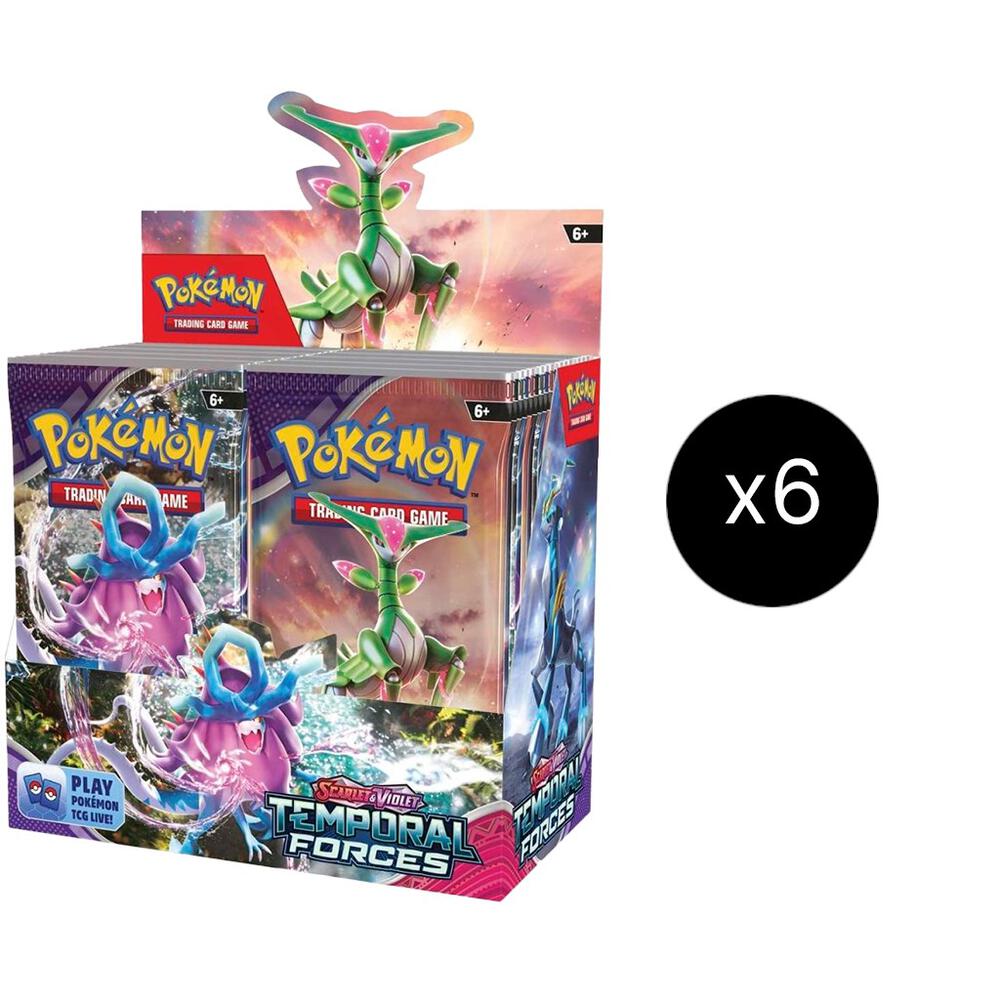 Pokemon TCG Temporal Forces Temporal Forces Booster Box Case sealed box