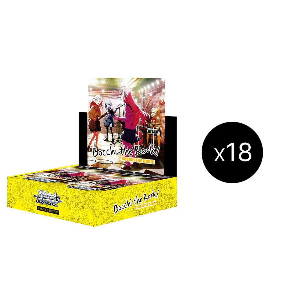 Weiss Schwarz BOCCHI THE ROCK BOCCHI THE ROCK Booster Box Case sealed box
