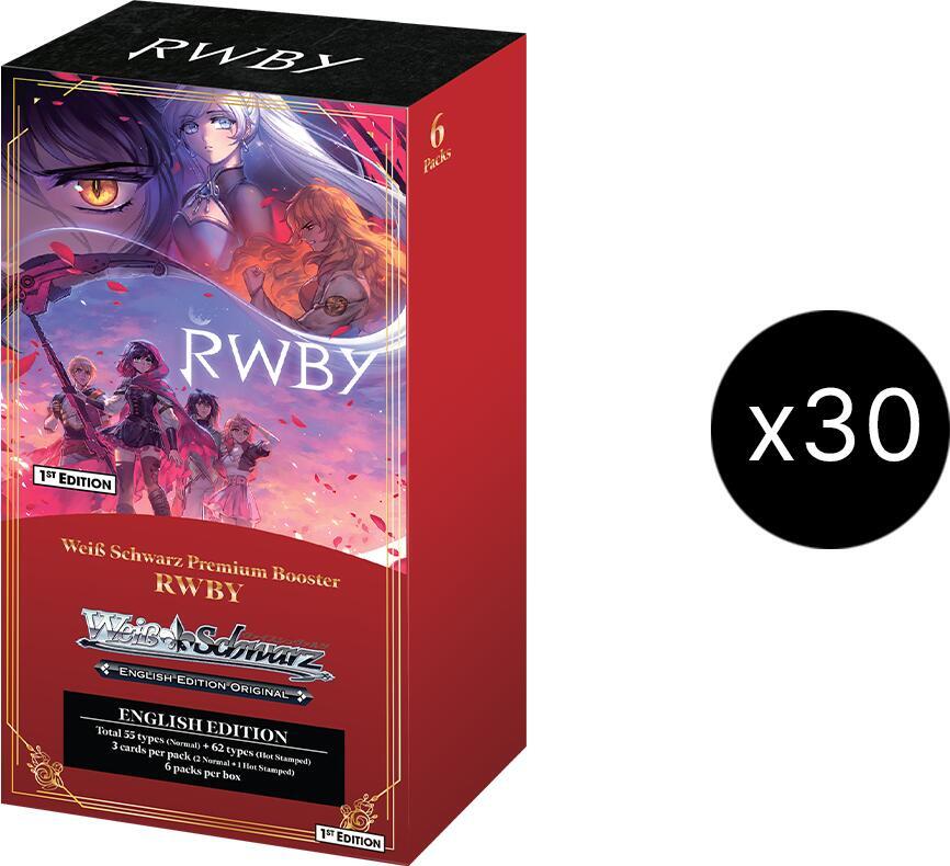 Weiss Schwarz RWBY Premium Booster RWBY Premium Booster Box Case sealed box