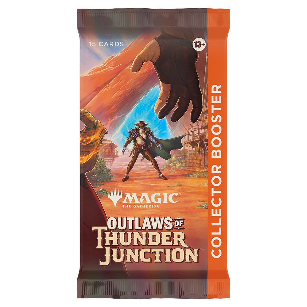 Magic the Gathering Outlaws of Thunder Junction Outlaws of Thunder Junction Collector Booster Pack booster pack