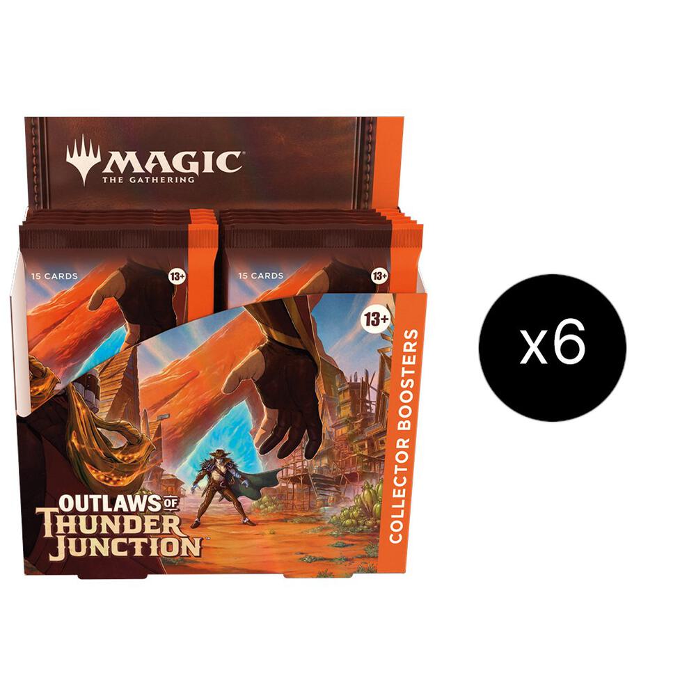 Magic the Gathering Outlaws of Thunder Junction Outlaws of Thunder Junction Collector Booster Display Case sealed box