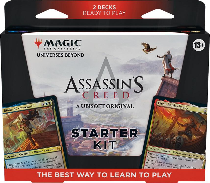 Magic the Gathering Universes Beyond Assassins Creed Universes Beyond Assassins Creed Starter Kit deck product