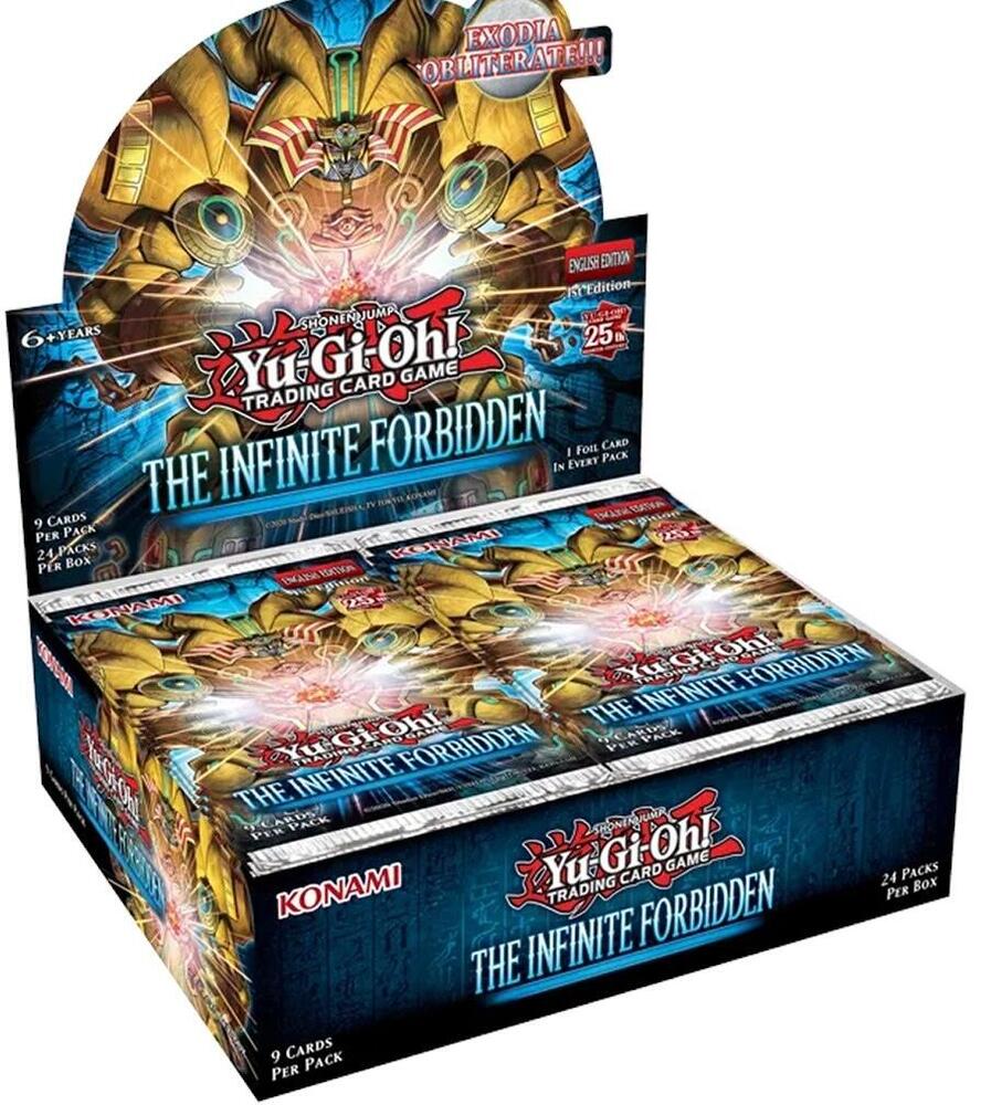 Yu-Gi-Oh! TCG The Infinite Forbidden The Infinite Forbidden Booster Box 1st Edition sealed box