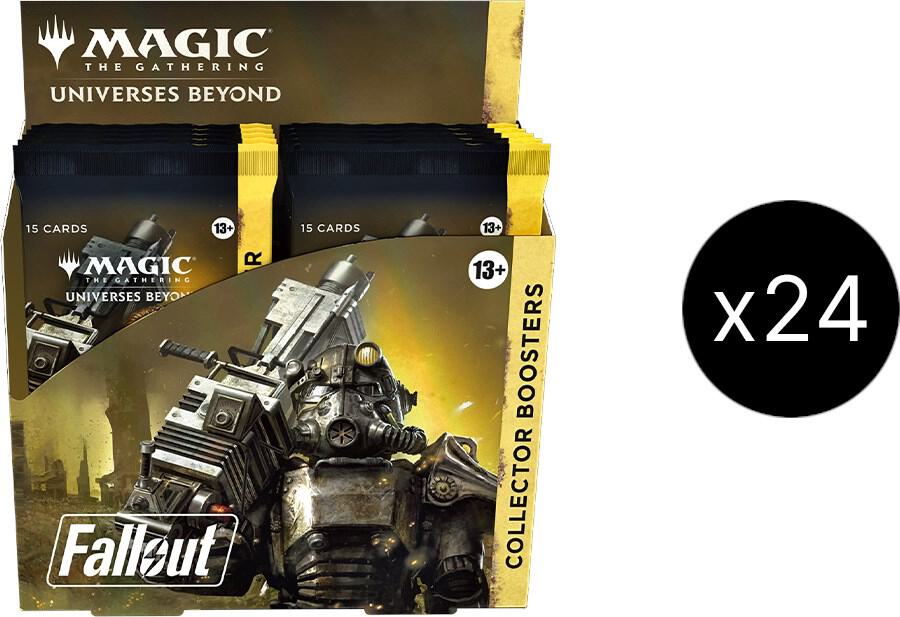 Magic the Gathering Universes Beyond Fallout Universes Beyond Fallout Collector Booster Display Master Case sealed box