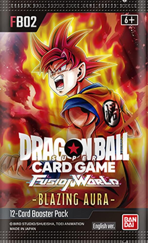 Dragon Ball Super Card Game Blazing Aura Blazing Aura Booster Pack booster pack