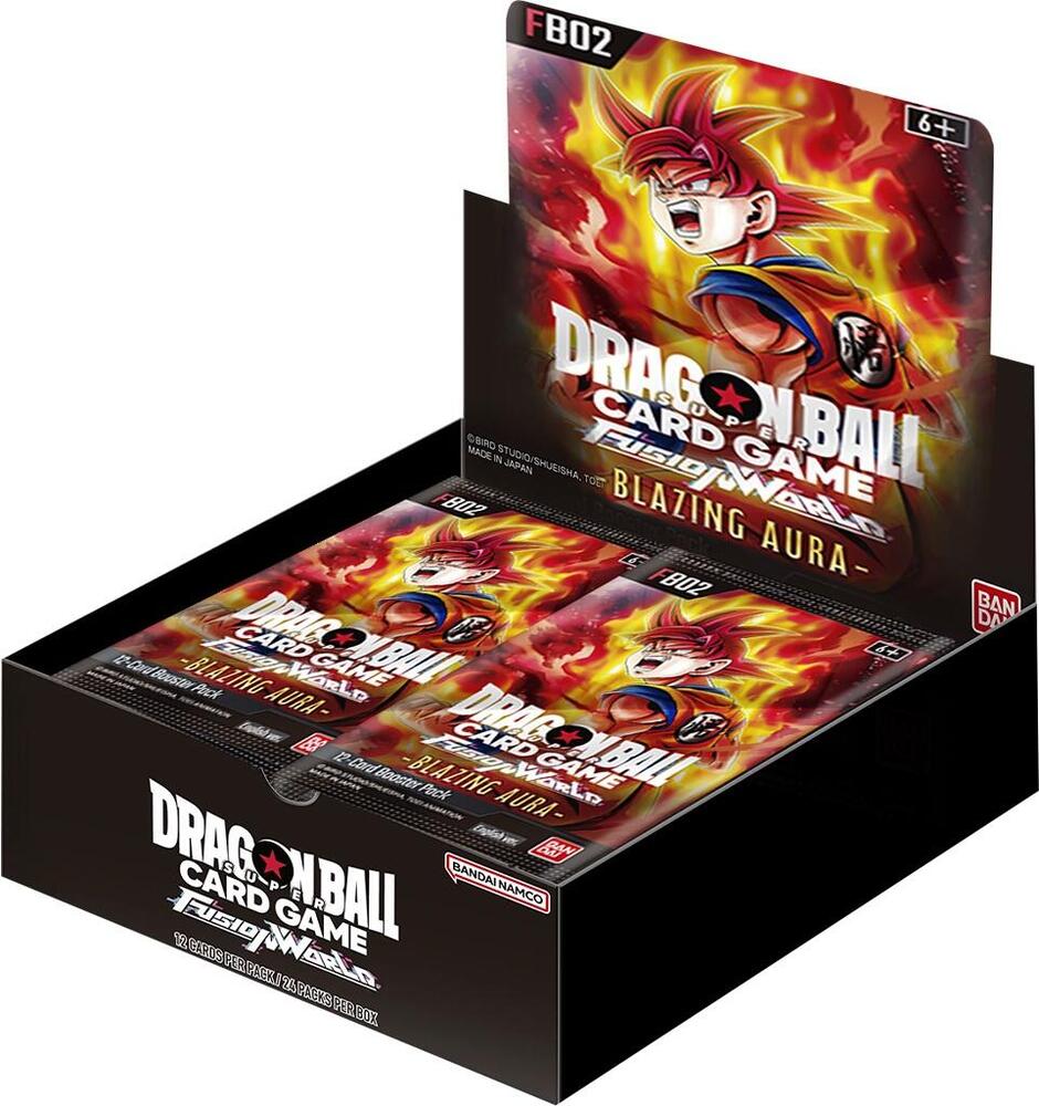 Dragon Ball Super Card Game Blazing Aura Blazing Aura Booster Box sealed box