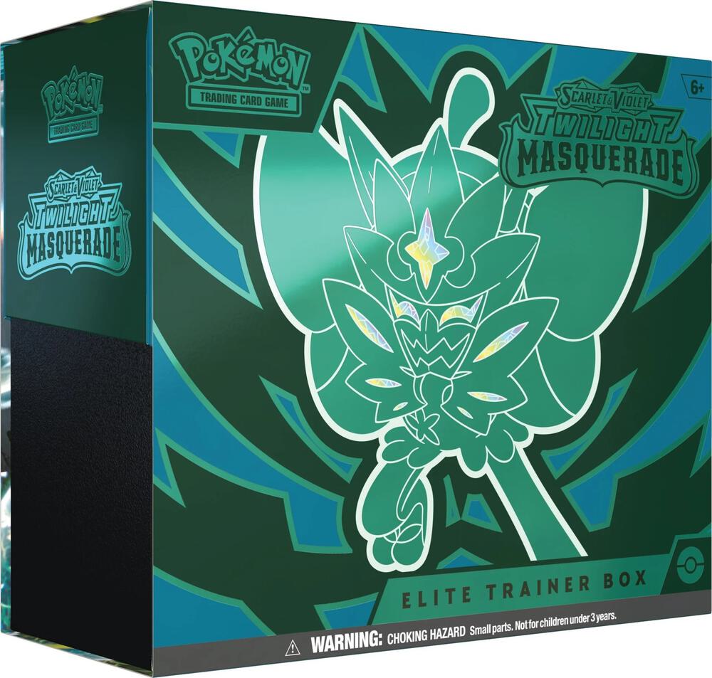 Pokemon TCG Twilight Masquerade Twilight Masquerade Elite Trainer Box sealed box