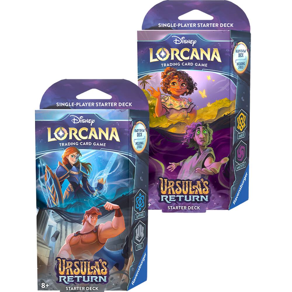 Disney Lorcana Ursulas Return Ursulas Return Starter Deck Set of 2 deck product