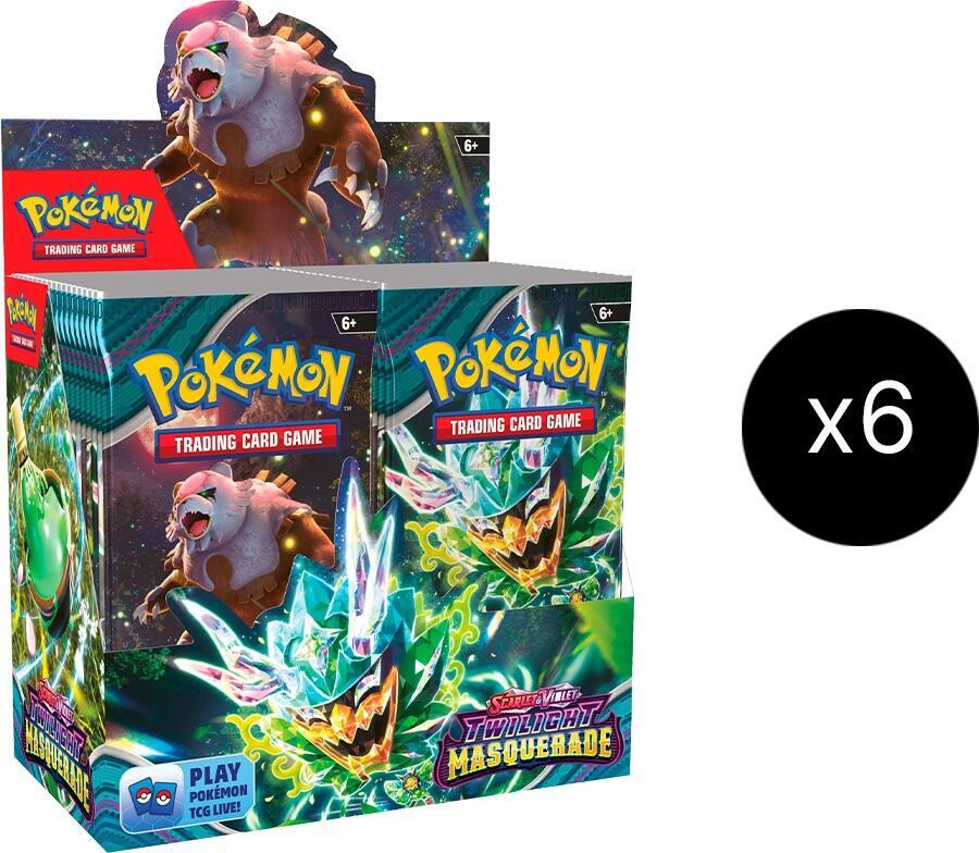 Pokemon TCG Twilight Masquerade Twilight Masquerade Booster Box Case sealed box