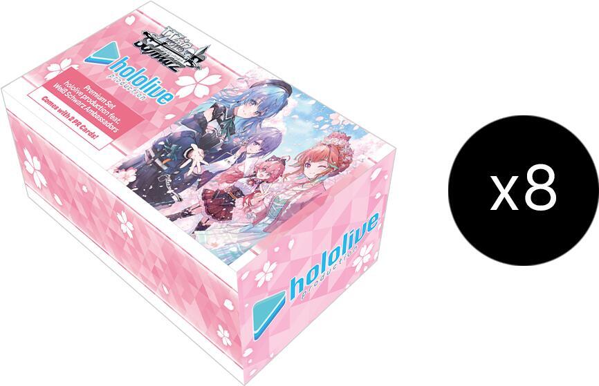 Weiss Schwarz hololive production feat Weiss Schwarz Ambassadors Premium Set hololive production feat Weiss Schwarz Ambassadors Premium Set Case sealed box