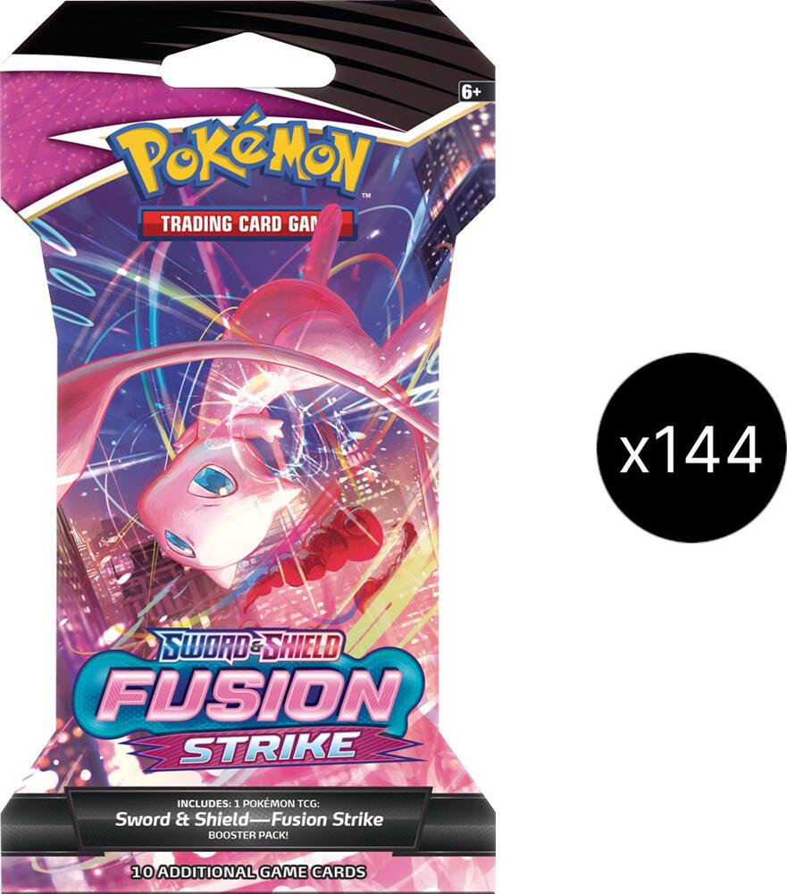 Pokemon TCG Fusion Strike Fusion Strike Sleeved Booster Case sealed box