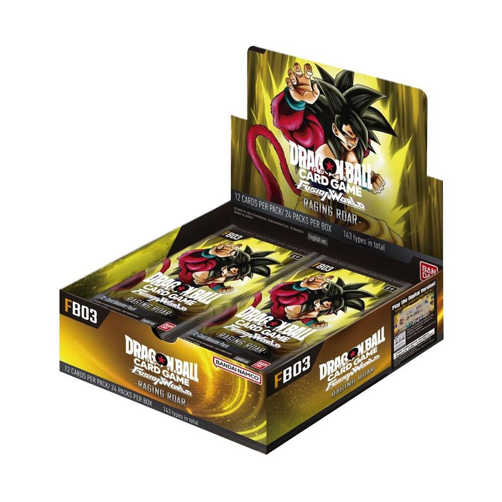 Dragon Ball Super Card Game Raging Roar Raging Roar Booster Box sealed box