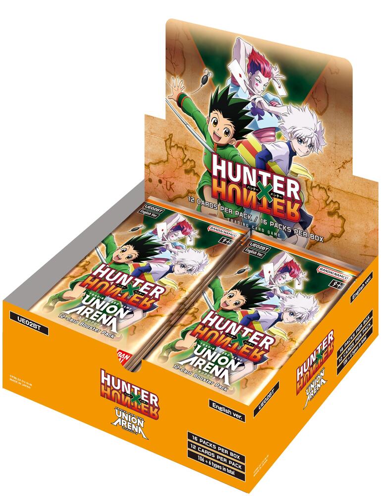 Union Arena TCG Hunter X Hunter Hunter x Hunter Booster Box sealed box