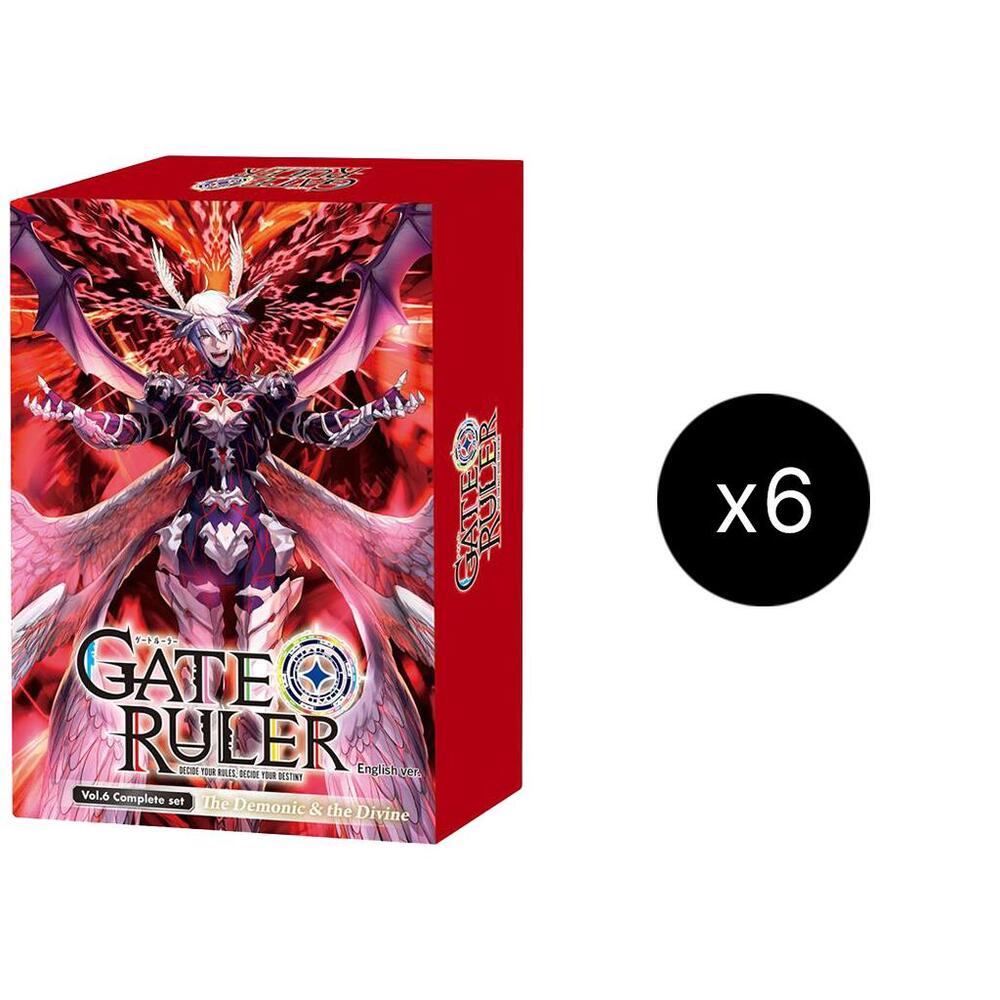 Gate Ruler TCG The Demonic and the Divine The Demonic and the Divine Complete Set Case sealed box