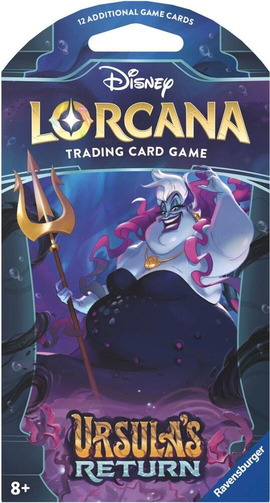 Disney Lorcana Ursulas Return Ursulas Return Sleeved Booster Pack booster pack