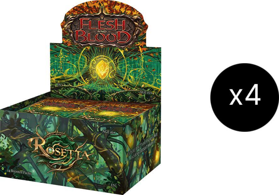 Flesh and Blood TCG Rosetta Rosetta Booster Box Case sealed box