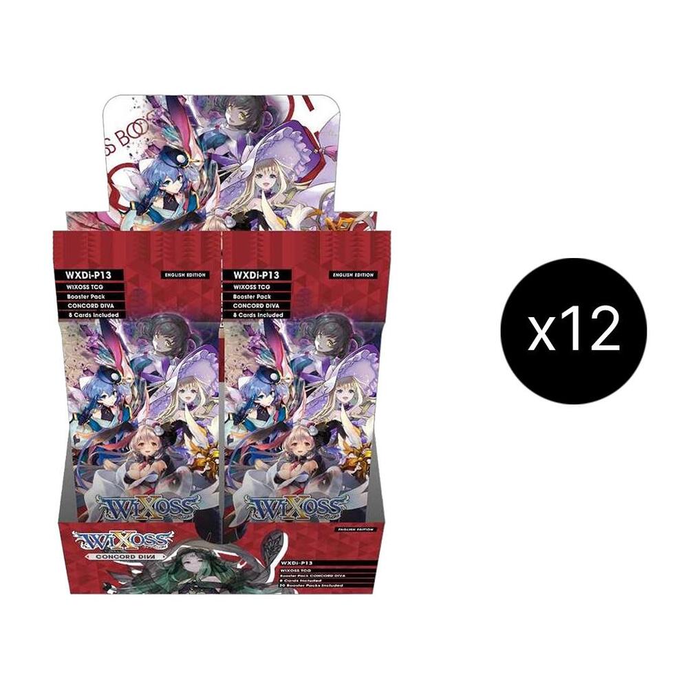 WIXOSS TCG Concord Diva Concord Diva Booster Box Case sealed box