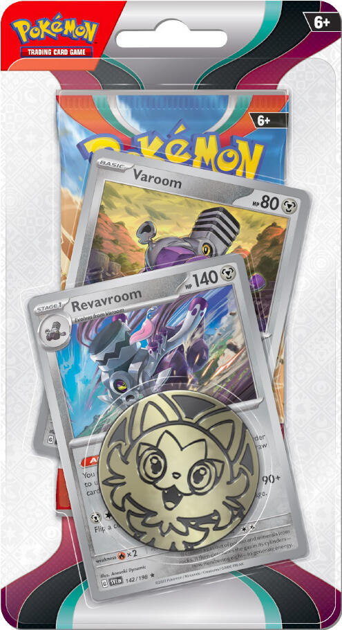 Pokemon TCG Obsidian Flames Obsidian Flames Single Blister Pack Revavroom booster pack