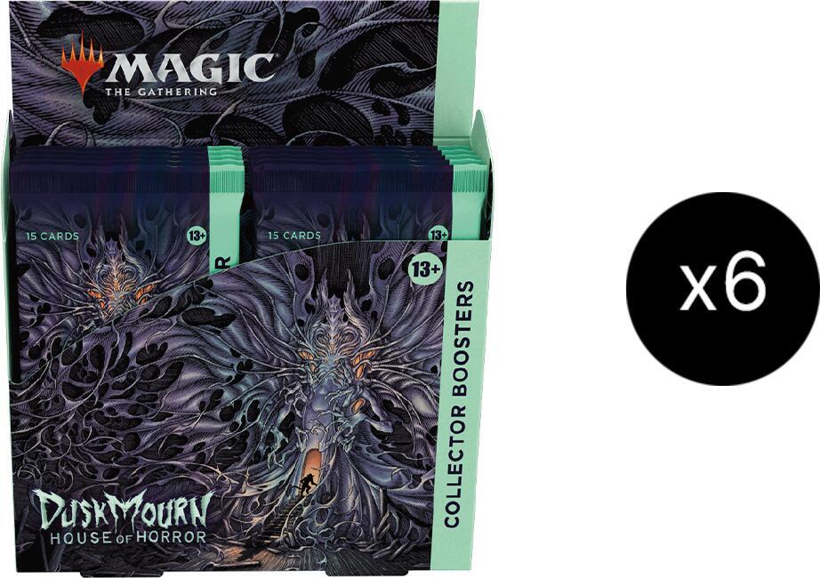 Magic the Gathering Duskmourn House of Horror Duskmourn House of Horror Collector Booster Display Case sealed box