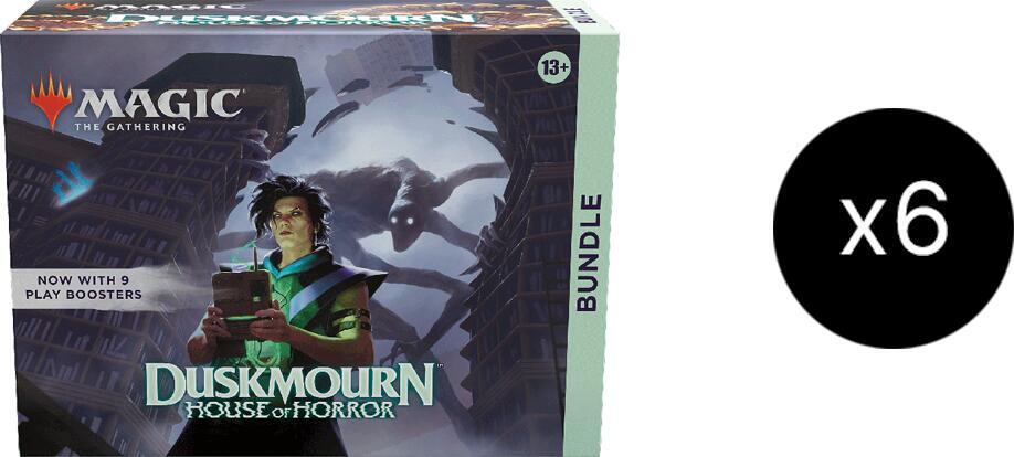 Magic the Gathering Duskmourn House of Horror Duskmourn House of Horror Bundle Case sealed box
