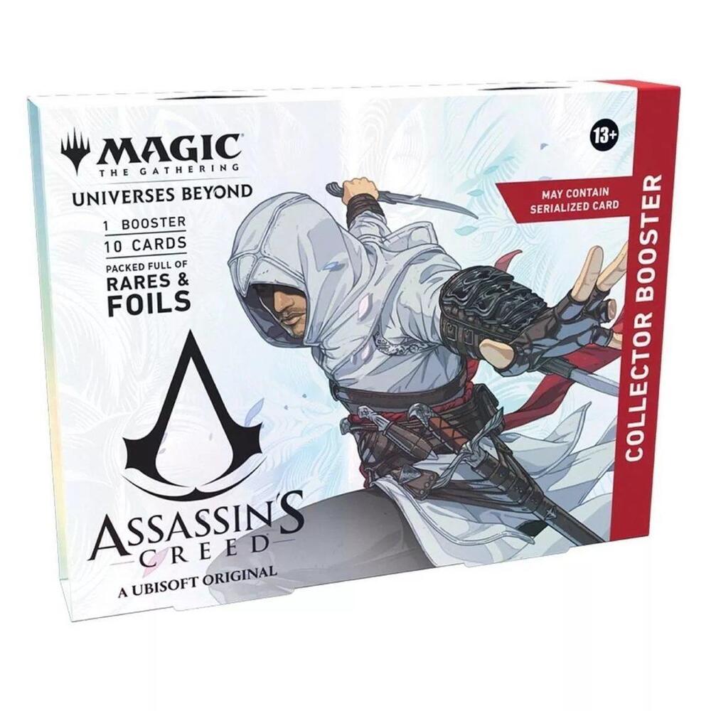 Magic the Gathering Universes Beyond Assassins Creed Universes Beyond Assassins Creed Collector Booster Omega Pack booster pack