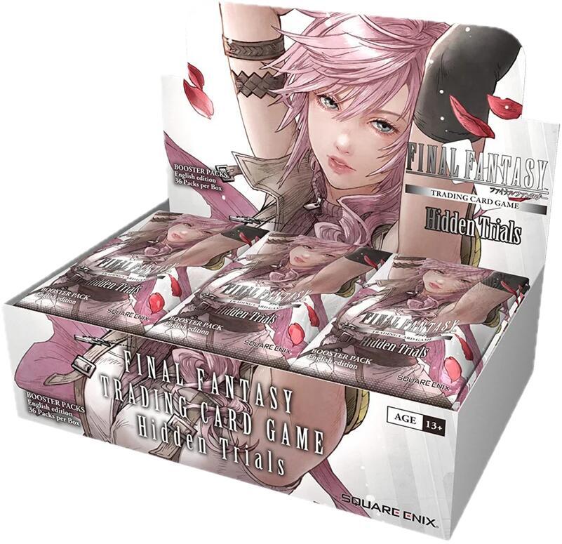 Final Fantasy TCG Hidden Trials Hidden Trials Booster Box sealed box