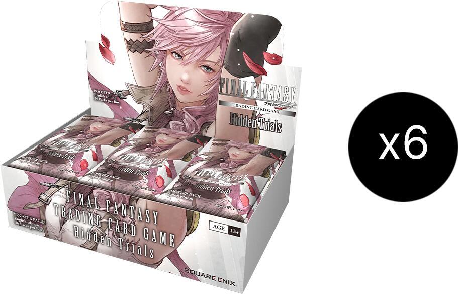 Final Fantasy TCG Hidden Trials Hidden Trials Booster Box Case sealed box
