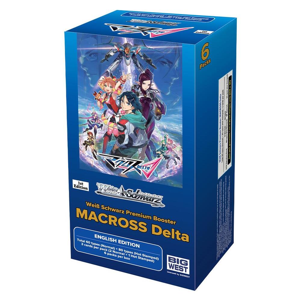 Weiss Schwarz MACROSS Delta Premium Booster MACROSS Delta Premium Booster Box sealed box