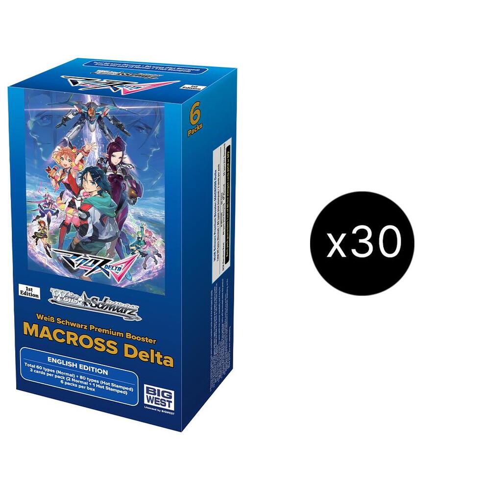 Weiss Schwarz MACROSS Delta Premium Booster MACROSS Delta Premium Booster Box Case sealed box
