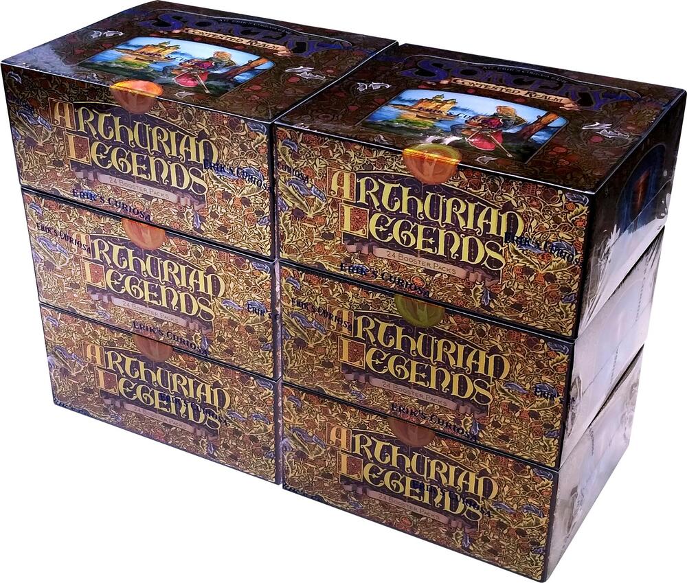 Sorcery Contested Realm TCG Arthurian Legends Arthurian Legends Booster Case sealed box