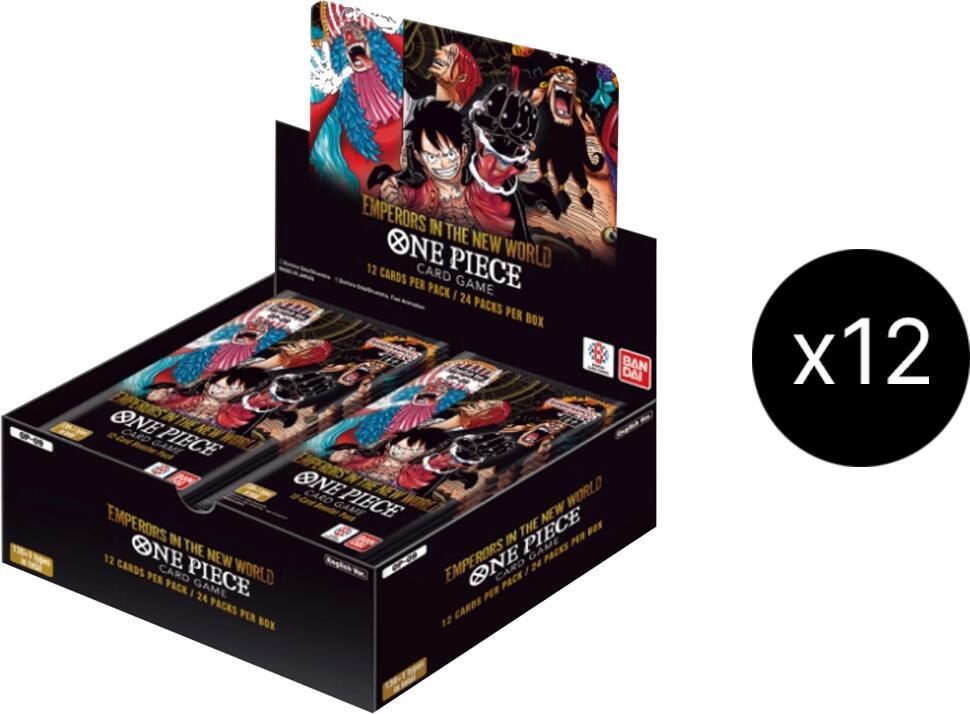 One Piece Card Game Emperors in the New World Emperors in the New World Booster Box Case sealed box