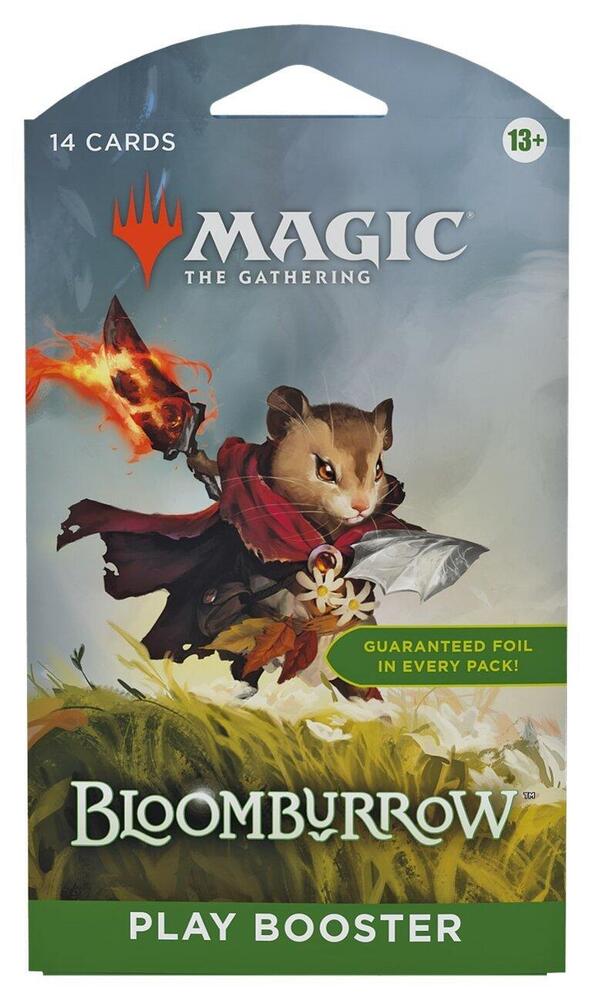 Magic the Gathering Bloomburrow Bloomburrow Sleeved Play Booster Pack booster pack