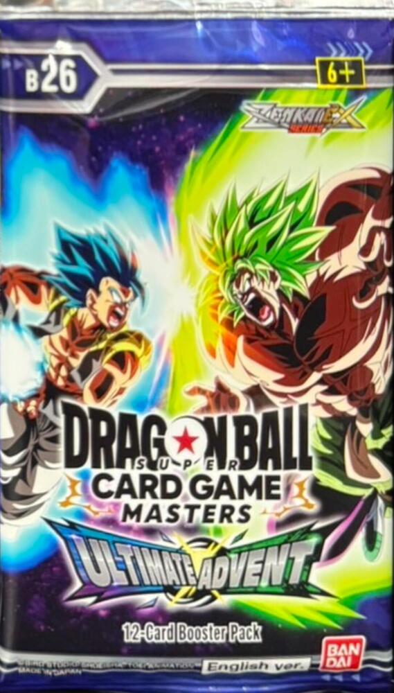 Dragon Ball Super Card Game Ultimate Advent Ultimate Advent Booster Pack booster pack