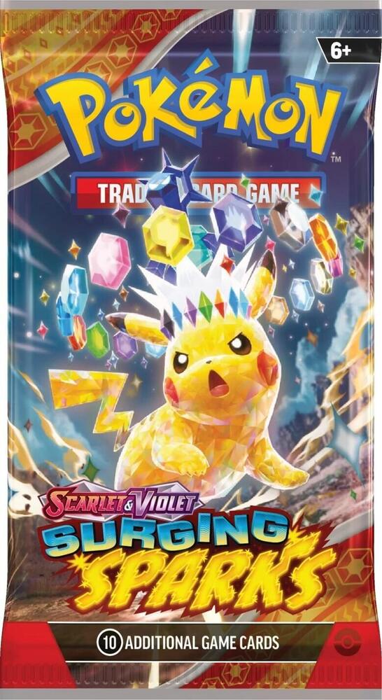 Pokemon TCG Surging Sparks Surging Sparks Booster Pack booster pack
