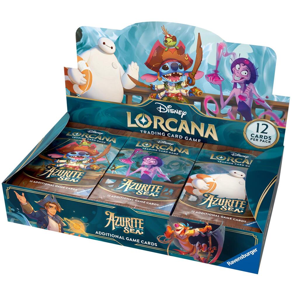 Disney Lorcana Azurite Sea Azurite Sea Booster Box sealed box