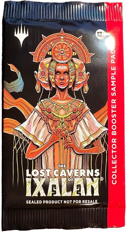 Magic the Gathering The Lost Caverns of Ixalan The Lost Caverns of Ixalan Collector Booster Sample Pack booster pack