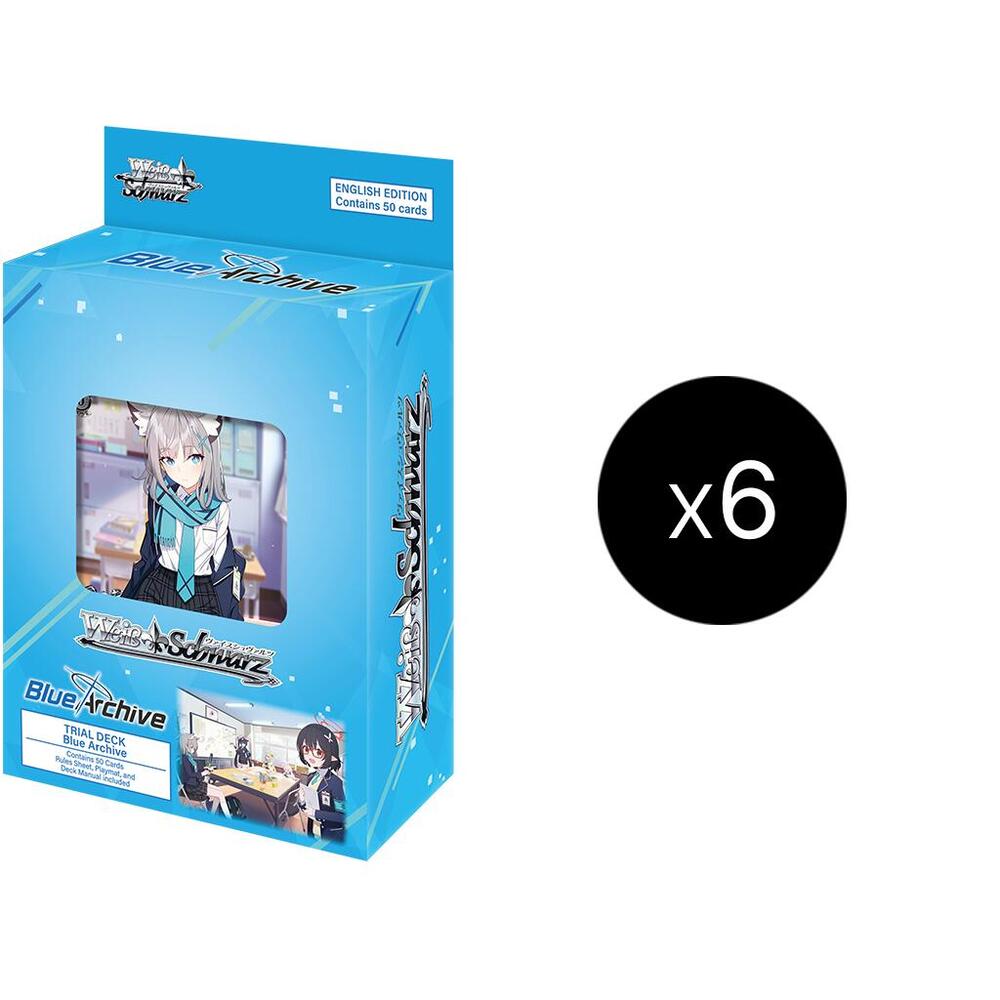 Weiss Schwarz Blue Archive Blue Archive Trial Deck Display deck product