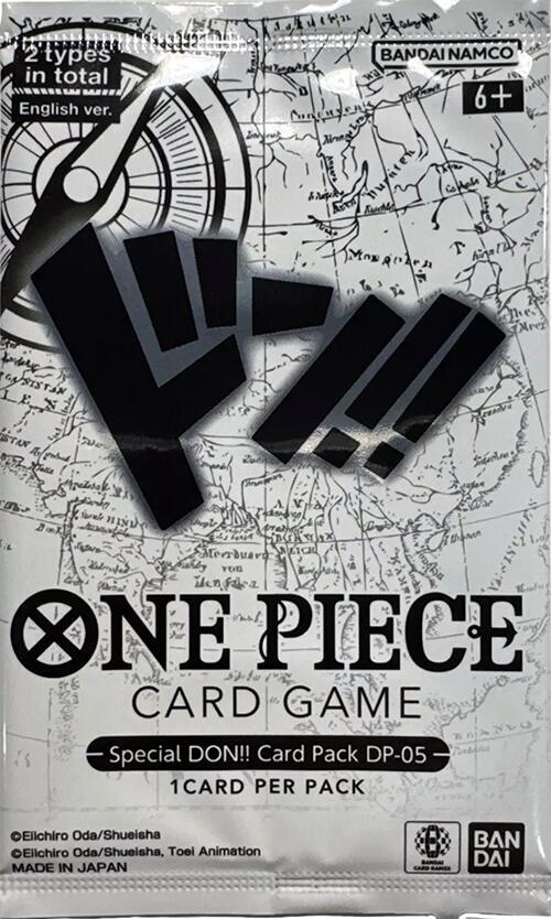 One Piece Card Game Two Legends Two Legends Special DON Card Pack DP 05 booster pack