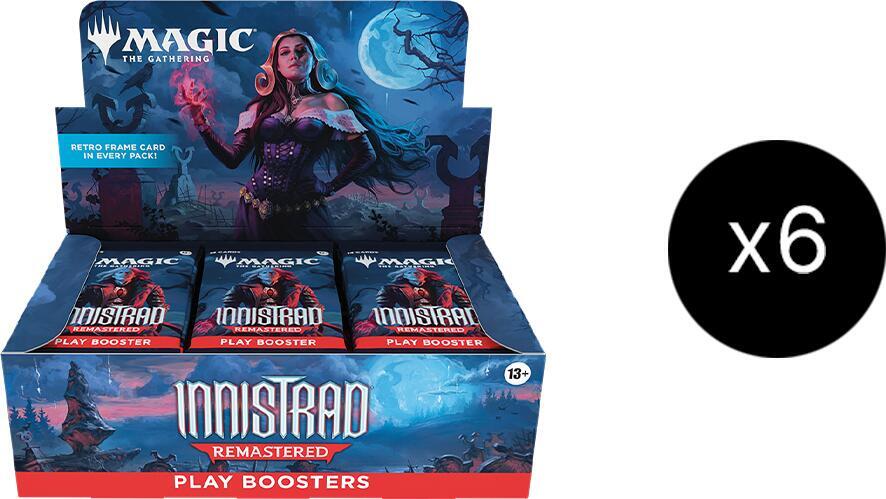 Magic the Gathering Innistrad Remastered Innistrad Remastered Play Booster Display Case sealed box