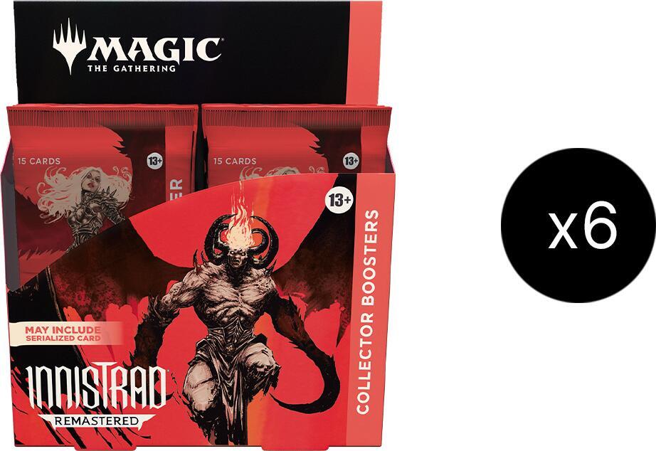 Magic the Gathering Innistrad Remastered Innistrad Remastered Collector Booster Display Case sealed box