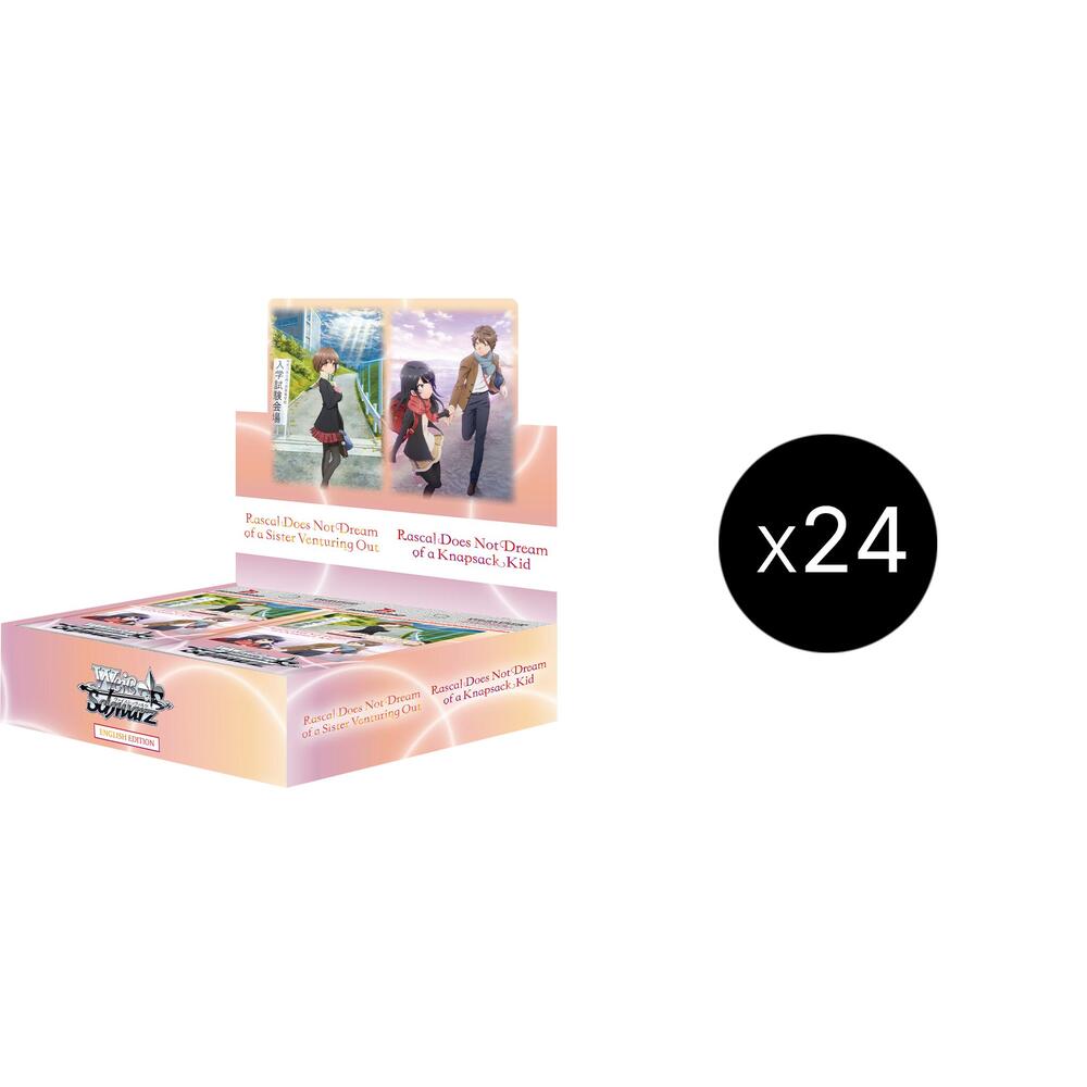 Weiss Schwarz Rascal Does Not Dream Series Rascal Does Not Dream Series Booster Box Case sealed box