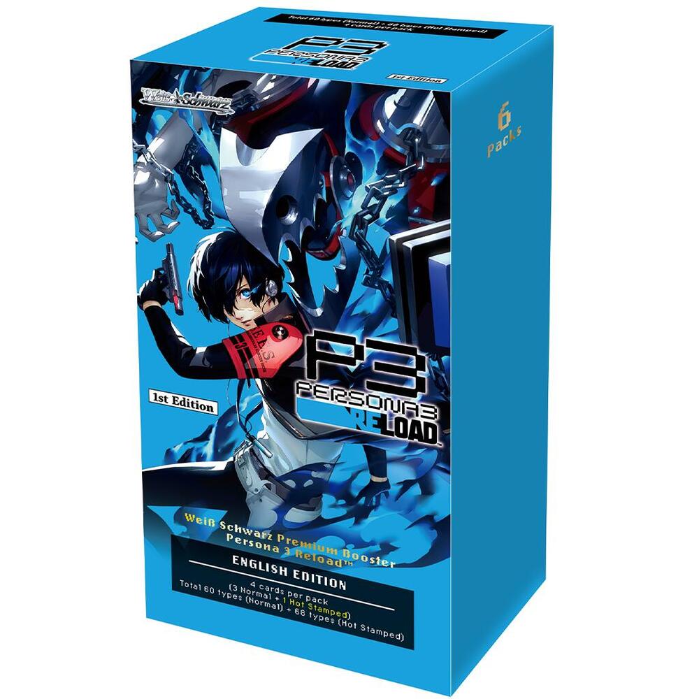 Weiss Schwarz Persona 3 Reload Premium Booster Persona 3 Reload Premium Booster Box sealed box
