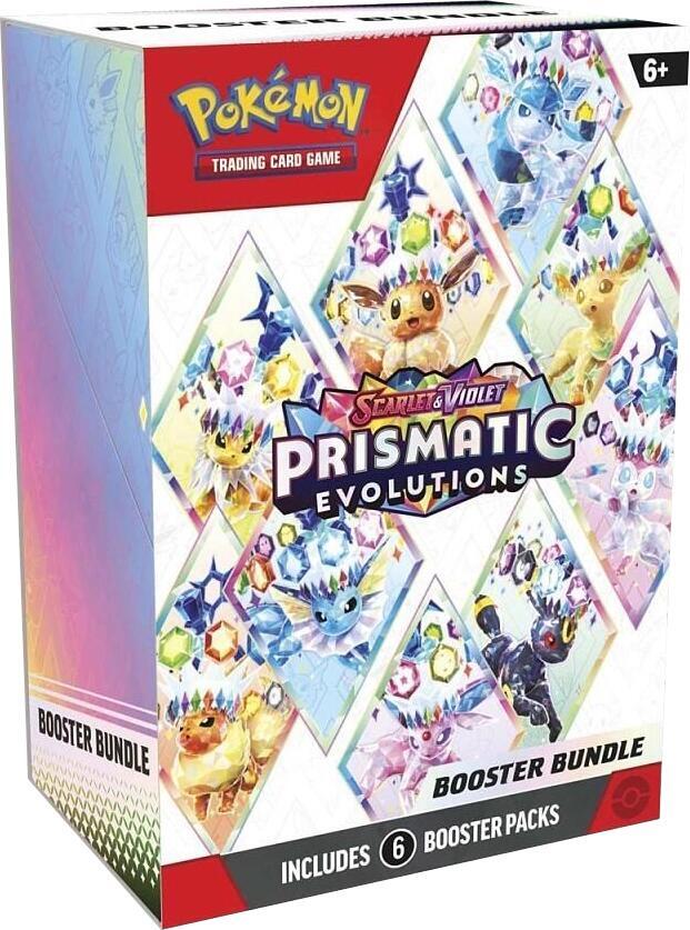 Pokemon TCG Prismatic Evolutions Prismatic Evolutions Booster Bundle sealed box