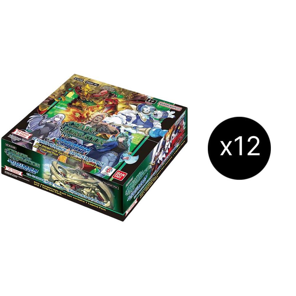 Digimon Card Game Chain of Liberation Chain of Liberation Booster Box Case sealed box