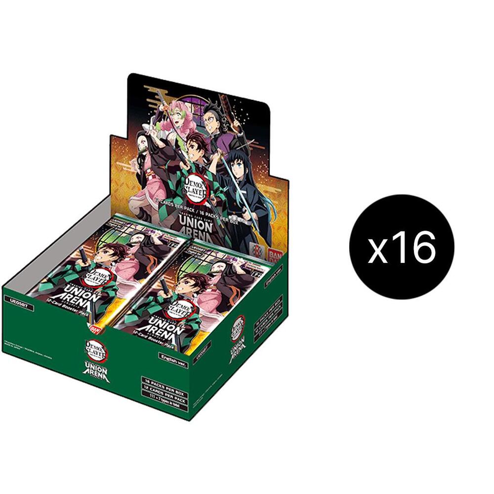 Union Arena TCG Demon Slayer Kimetsu no Yaiba Demon Slayer Kimetsu no Yaiba Booster Box Case sealed box