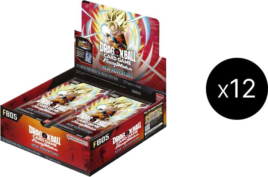 Dragon Ball Super Card Game New Adventure New Adventure Booster Box Case sealed box