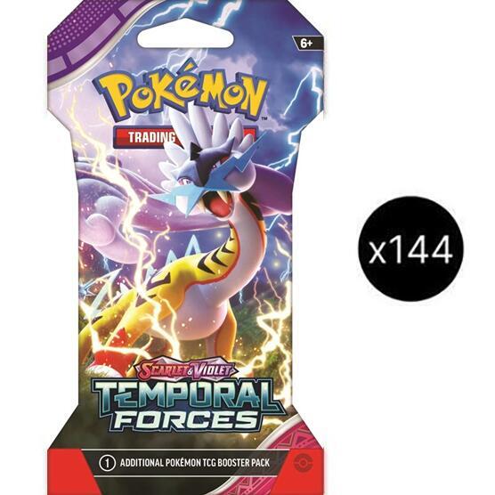Pokemon TCG Temporal Forces Temporal Forces Sleeved Booster Case sealed box