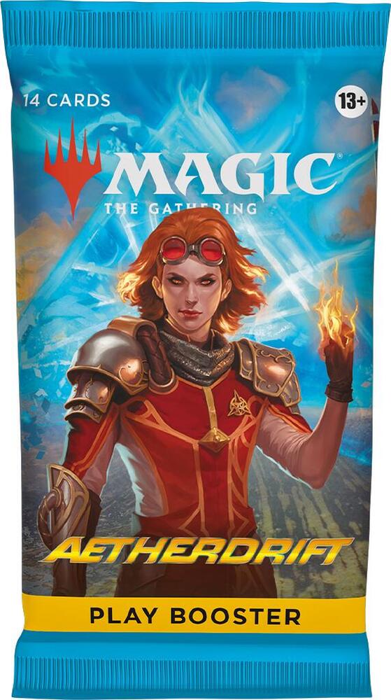 Magic the Gathering Aetherdrift Aetherdrift Play Booster Pack booster pack