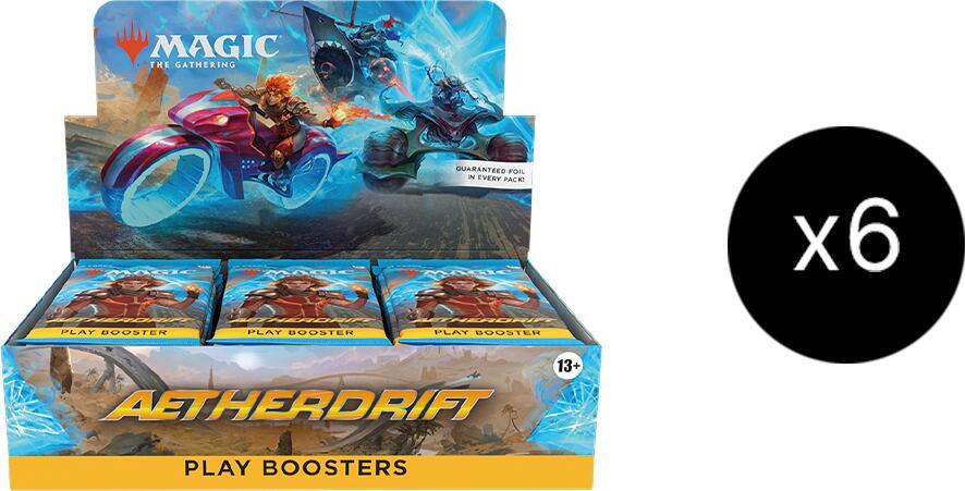 Magic the Gathering Aetherdrift Aetherdrift Play Booster Display Case sealed box